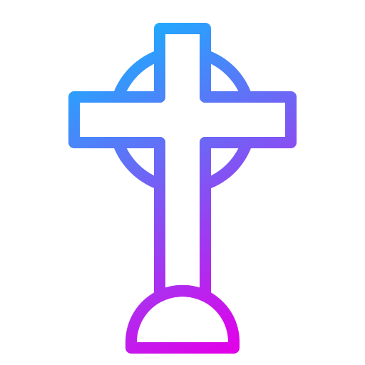 Cross Generic gradient outline icon