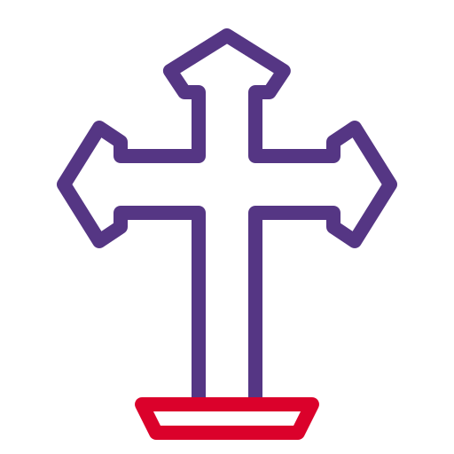 クロス Generic color outline icon