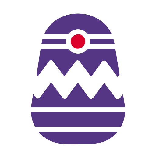 huevo de pascua Generic color fill icono