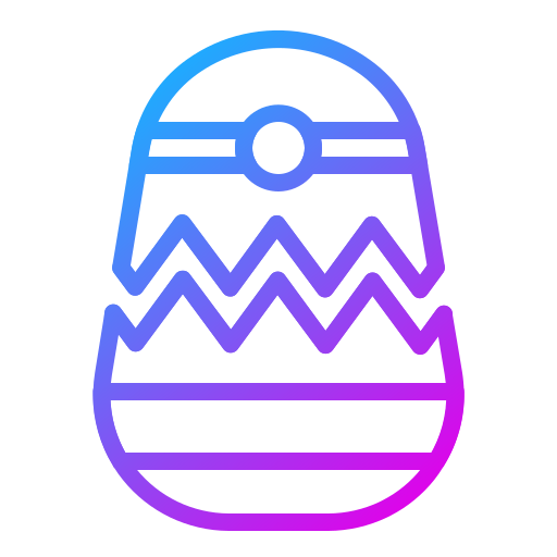 пасхальное яйцо Generic gradient outline иконка