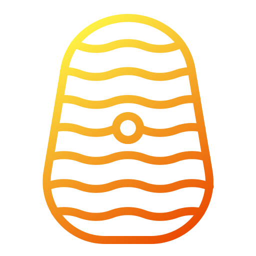 uovo di pasqua Generic gradient outline icona