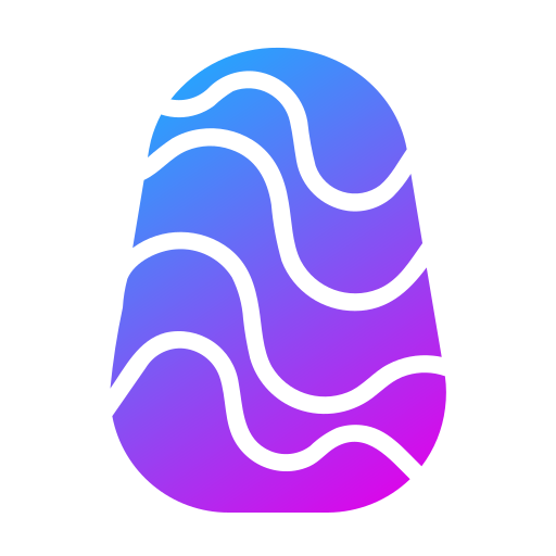 Easter egg Generic gradient fill icon