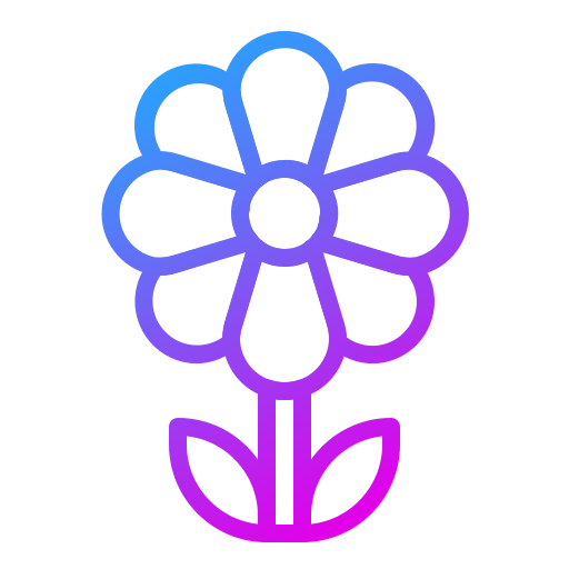 Flower Generic gradient outline icon