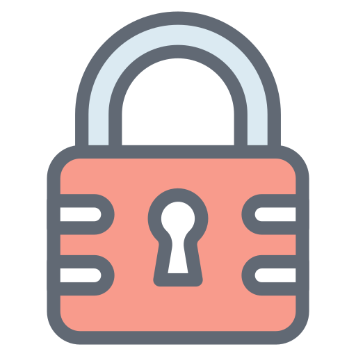 Lock Generic color lineal-color icon