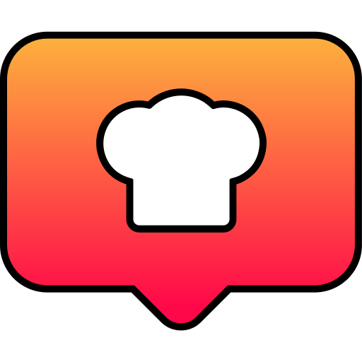 Chef Generic gradient lineal-color icon