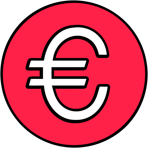 euro Generic color lineal-color Icône