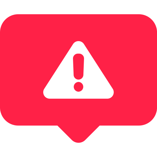 Alert Generic color fill icon