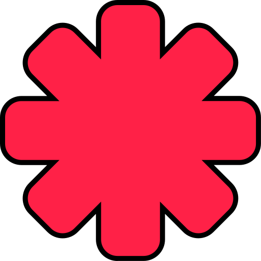 asterisco Generic color lineal-color icono