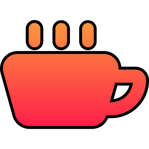 Tea cup Generic gradient lineal-color icon