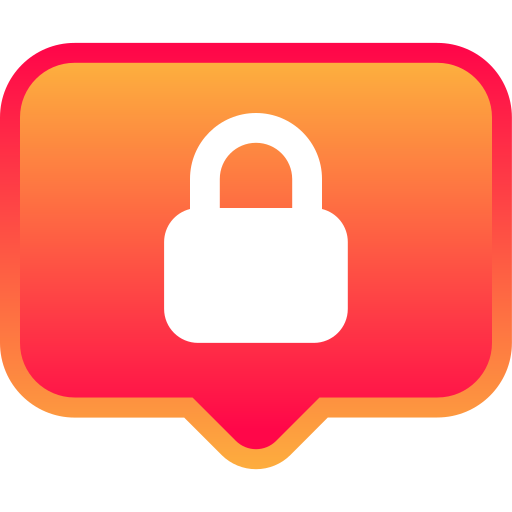 Lock Generic gradient lineal-color icon