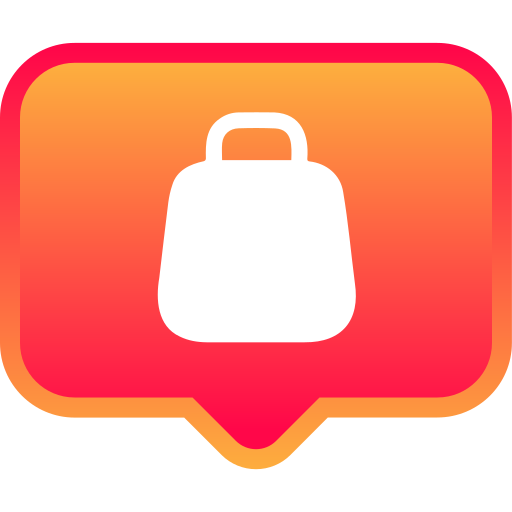 Shopping bag Generic gradient lineal-color icon