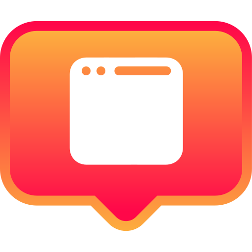 User interface Generic gradient lineal-color icon