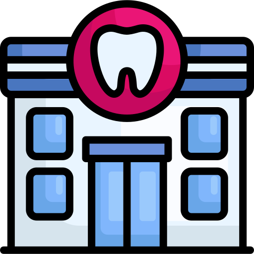 치과 진료소 Generic color lineal-color icon