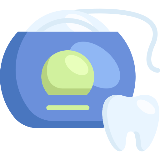 hilo dental Generic color fill icono