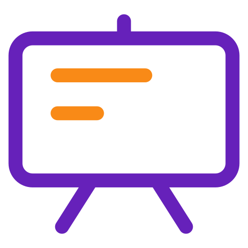 Whiteboard Generic color outline icon
