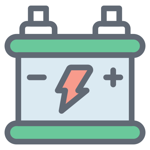 autobatterij Generic color lineal-color icoon