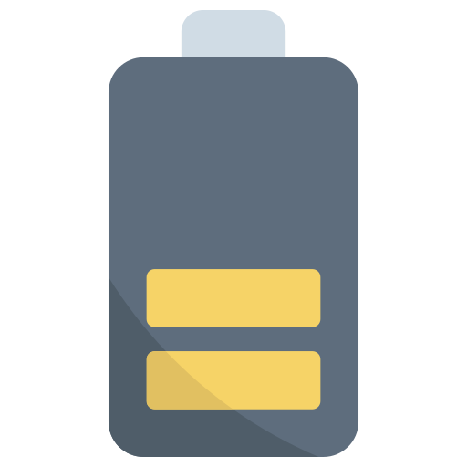 Low Battery Level Generic color fill icon