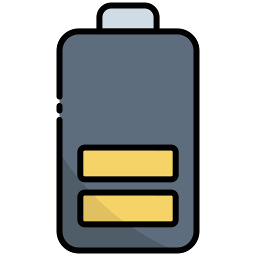 nivel de batería bajo Generic color lineal-color icono