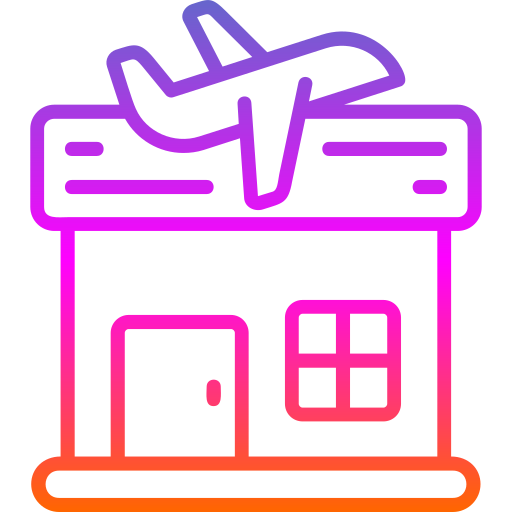 Travel agency Generic gradient outline icon