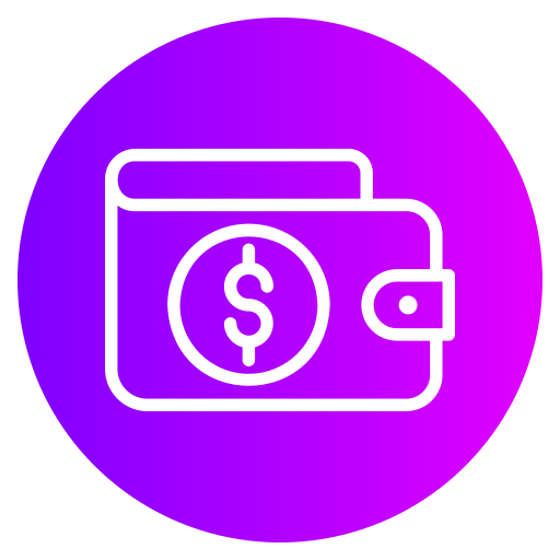 geldbörse Generic gradient fill icon