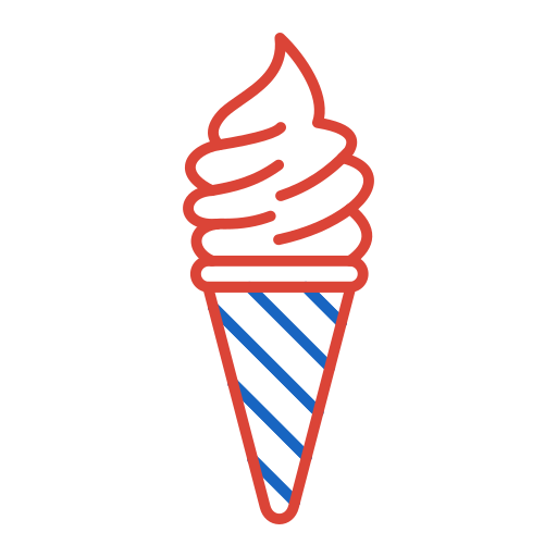 crème glacée Generic color outline Icône