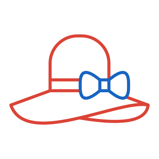 sombrero pamela Generic color outline icono