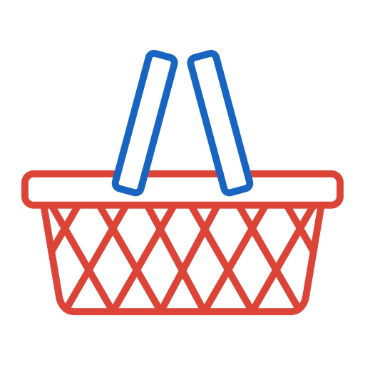 cesta de picnic Generic color outline icono