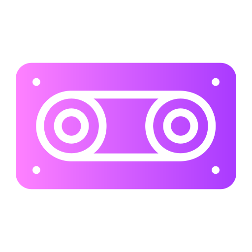 vhs Generic gradient fill icon