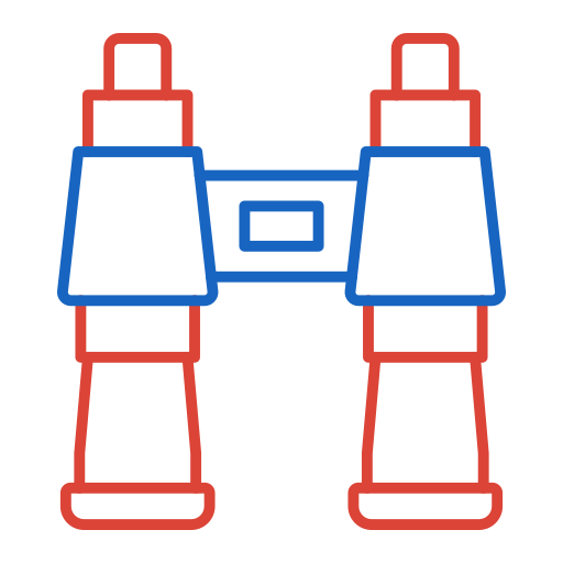 Binocular Generic color outline icon