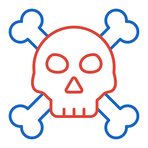 cranio Generic color outline icona