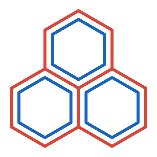 Hexagons Generic color outline icon