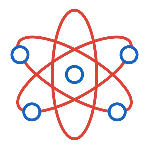 atome Generic color outline Icône