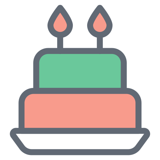 ケーキ Generic color lineal-color icon