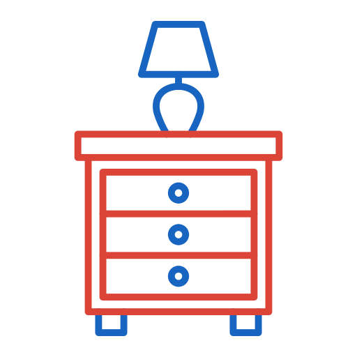 Night stand Generic color outline icon