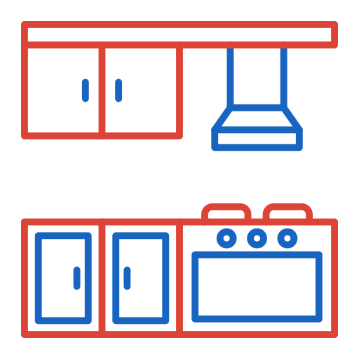 armário de cozinha Generic color outline Ícone