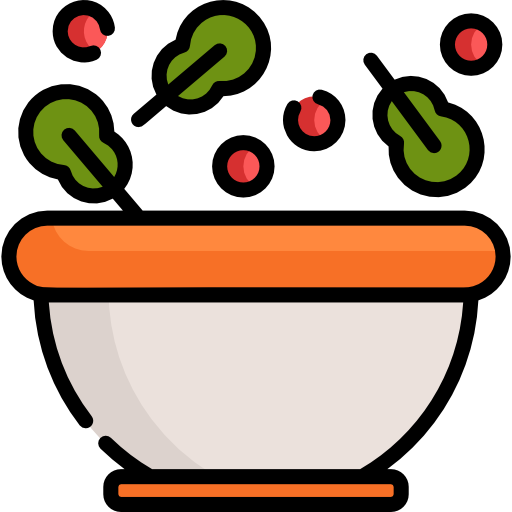 ensalada Special Lineal color icono