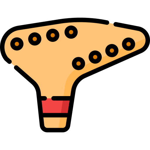 okarina Special Lineal color icono