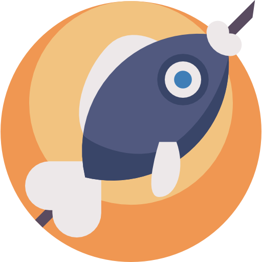 pescado Detailed Flat Circular Flat icono