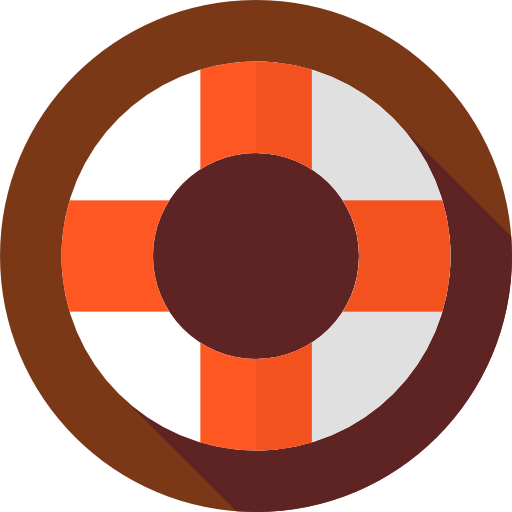 salvagente Flat Circular Flat icona