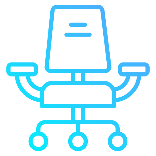 Office chair Generic gradient outline icon