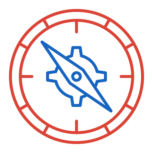 Compass Generic color outline icon