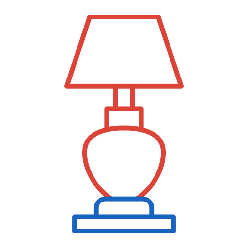 lamp Generic color outline icoon