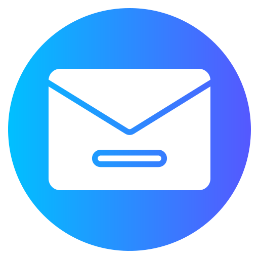 email Generic gradient fill icon