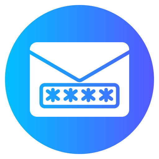 Email Generic gradient fill icon