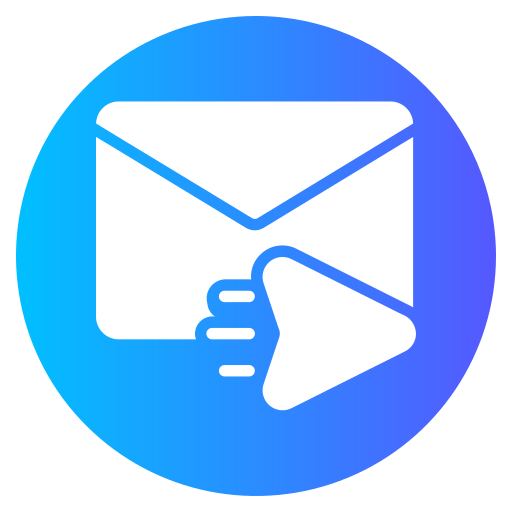 Send Mail Generic gradient fill icon