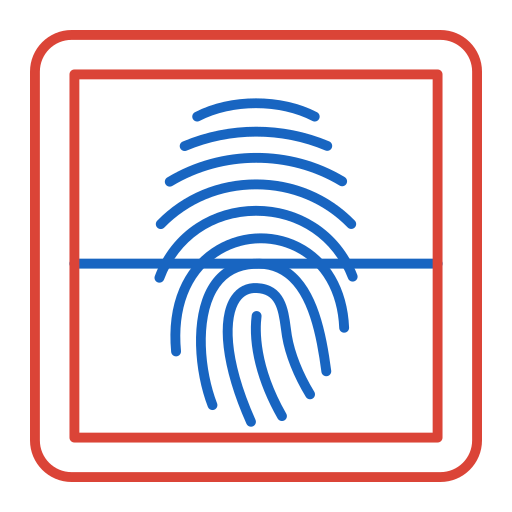 fingerabdruck-scanner Generic color outline icon