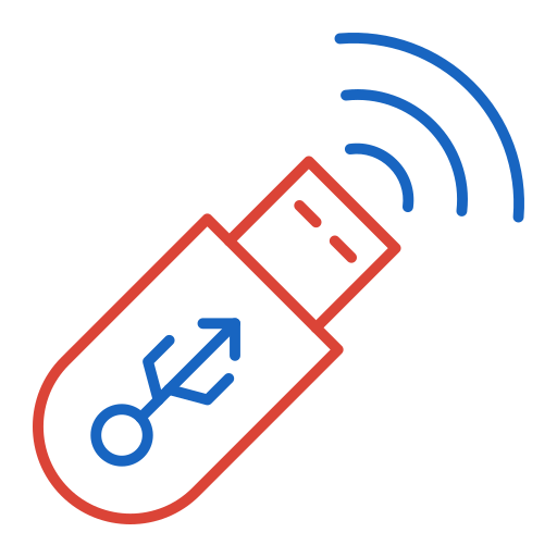 wi-fi Generic color outline Ícone