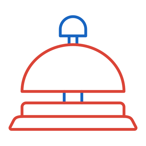 Hotel bell Generic color outline icon