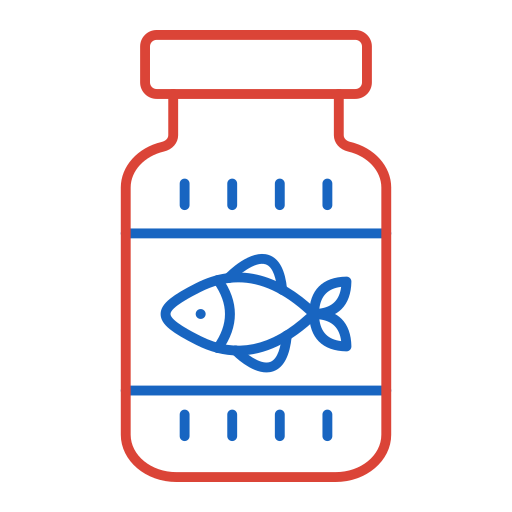 aceite de pescado Generic color outline icono