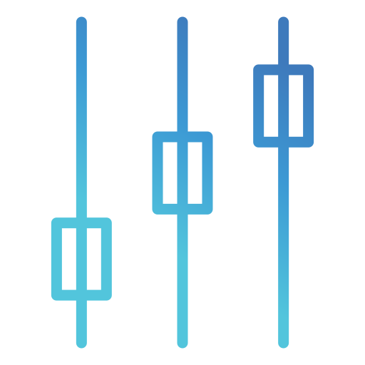 コントロール Generic gradient outline icon